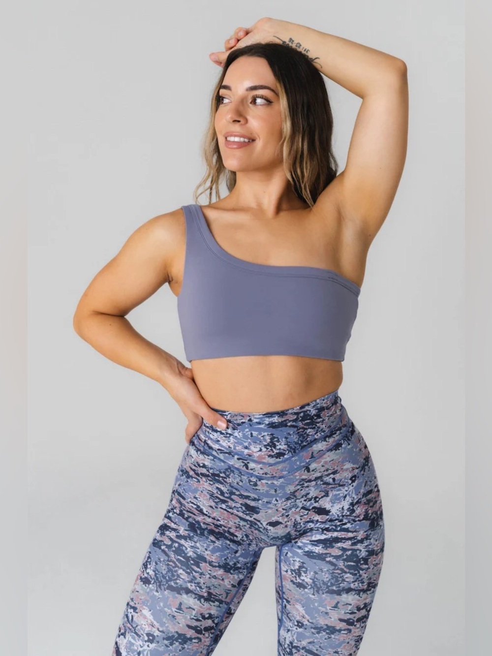 Vitality Cloud Asymmetrical Bra